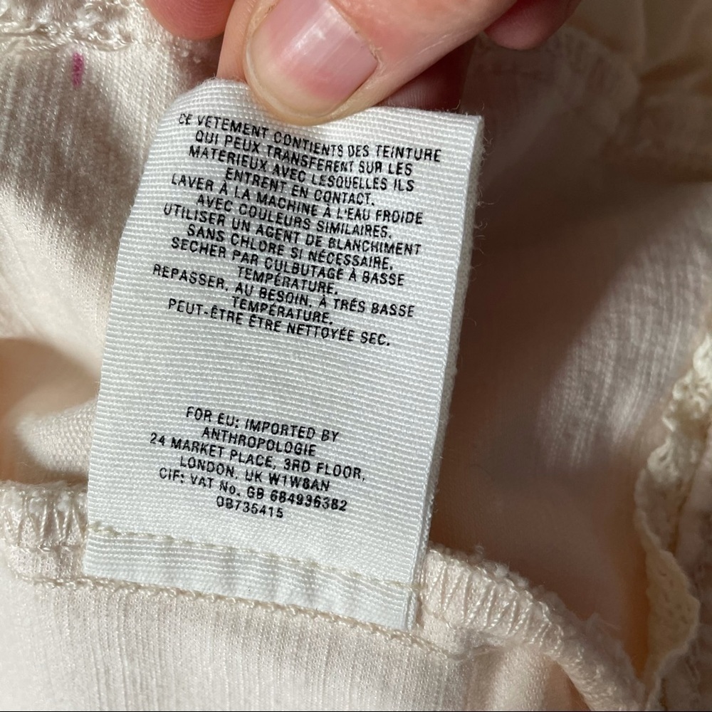 Anthropologie Pilcro & The Letterpress Pink Button Up Velvet Jacket XS - Picture 6 of 14